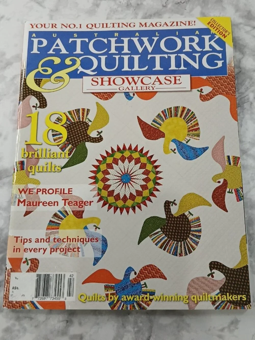Australian Patchwork & Quilting – Showcase GalleryVol. 16 No. 3 Collector’s Ed. - Picture 1 of 12